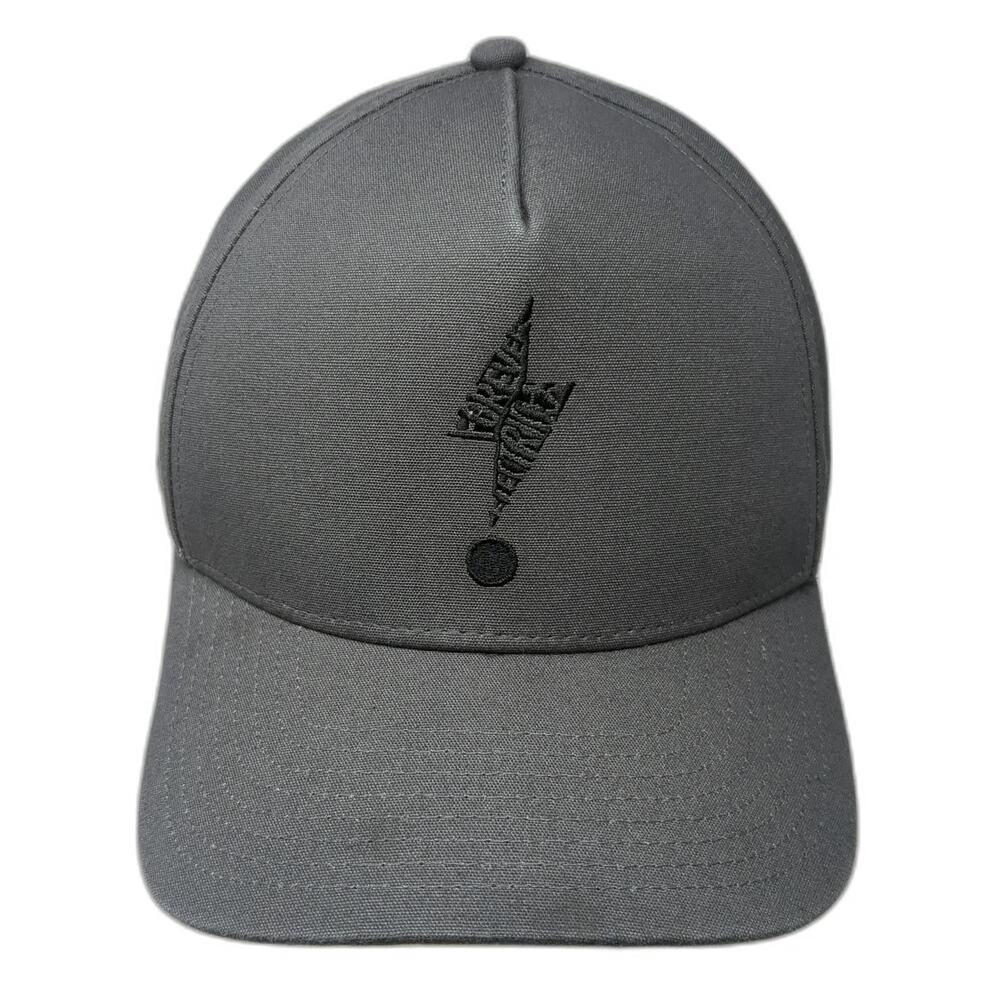 Rivian 5 Panel Gray One Size Organic Cotton Forever Electric Snapback Hat